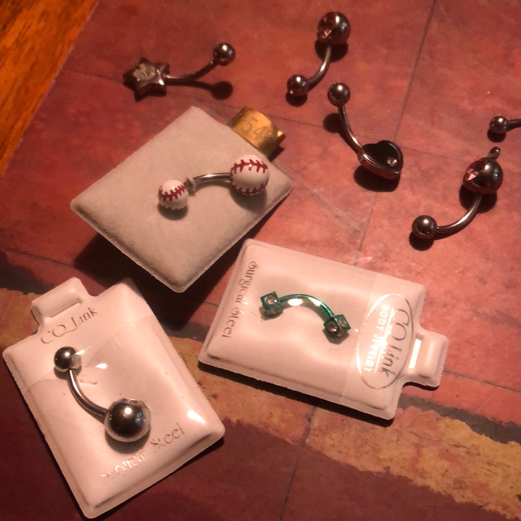 8 Pieces Belly Rings